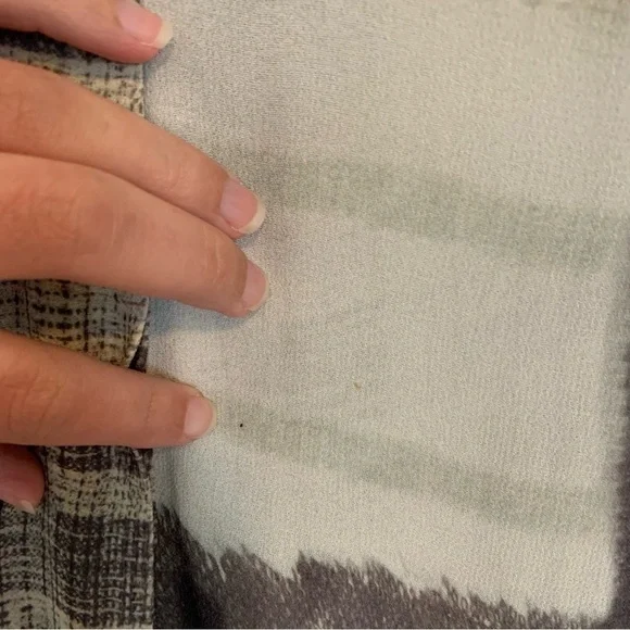 Women’s John Mark Viscose Abstract Tunic Shirt Dress Lagenlook Artsy Size Large - Picture 5 of 10